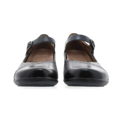 Dansko Women's Fawna - Navy Burnished Calf -Shoe Promotion Store Dansko Fawna Navy front 60473.1532529750