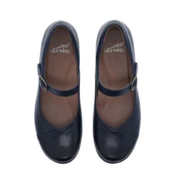 Dansko Women's Fawna - Navy Burnished Calf -Shoe Promotion Store Dansko Fawna Navy top 95343.1613665107