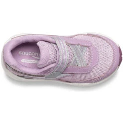 Saucony Toddler Ride 10 Jr - Pink Metallic -Shoe Promotion Store E 30129.1600196309