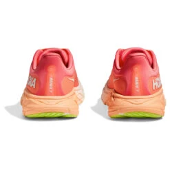 HOKA ONE ONE Women's Arahi 7 - Papaya / Coral (Medium Width) -Shoe Promotion Store E 53060.1707847686