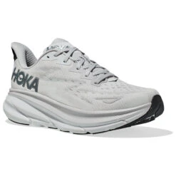 HOKA ONE ONE Men's Clifton 9 - Nimbus Cloud / Steel Wool (Wide Width) -Shoe Promotion Store F 02258.1707852986