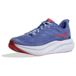 HOKA ONE ONE Women's Mach 6 -Mirage / Stellar Blue (Medium Width) -Shoe Promotion Store F 25147.1709838665