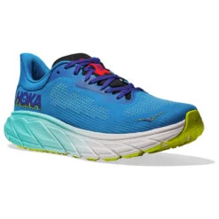 HOKA ONE ONE Men's Arahi 7 - Virtual Blue / Cerise -Shoe Promotion Store F 28804.1708023426