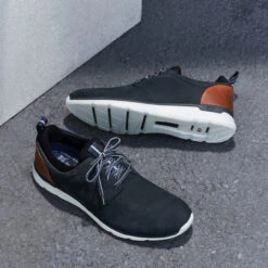 Johnston & Murphy Men's XC4 Prentiss Plain Toe - Navy WP Nubuck -Shoe Promotion Store F 51102.1569353855