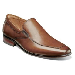 Florsheim Men's Postino Moc Toe Venetian Slip-On - Cognac