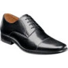 Florsheim Men's Postino Cap Toe Oxford - Black Smooth