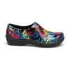 Klogs Footwear Women's Mission - Neon Graffiti Patent
