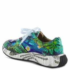 Spring Step L'Artiste Women's Zingy - Green Multi -Shoe Promotion Store G 69123.1679679703