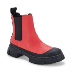 Blondo Women's Helga Waterproof Chelsea Boot - Red