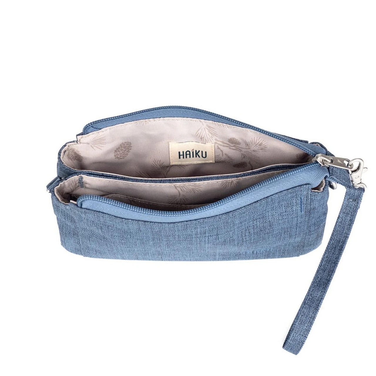Haiku Stride Wristlet - River Rock Blue 4 Haiku Stride Wristlet - River Rock Blue - Image 4