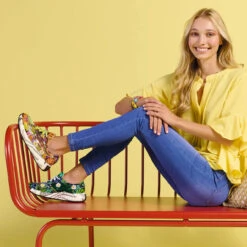 Spring Step L'Artiste Women's Zingy - Green Multi -Shoe Promotion Store H 09261.1679679670