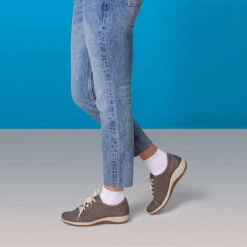 Aetrex Women's Dana Lace Up Oxford - Warm Grey -Shoe Promotion Store H 48061.1570649458