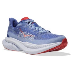 HOKA ONE ONE Women's Mach 6 -Mirage / Stellar Blue (Medium Width) -Shoe Promotion Store H 59403.1709838667