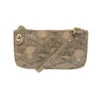 Joy Susan Python Mini Crossbody Wristlet Clutch - Natural