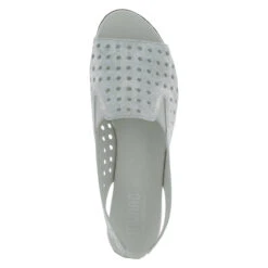 Munro Women's Mickee - Silver Metallic Leather -Shoe Promotion Store Munro Womens Mickee Silver Metallic Leather 3 39991.1547054416