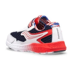 Saucony Little Kid Ride 10 Jr - Red / White / Blue -Shoe Promotion Store SAUK SL265348 Ride10Jr 072920 AW21 02 39395.1633375833