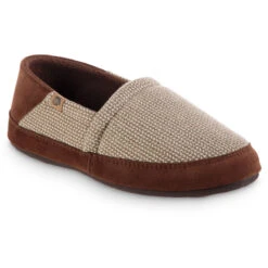 Acorn Men's Moc II With Collapsible Heel - Smokey Taupe