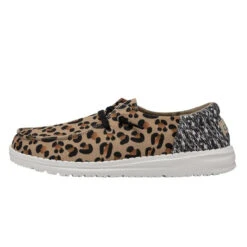 Hey Dude Women's Wendy Funk - Cheetah Collage