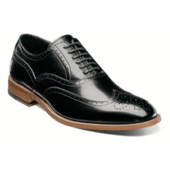 Stacy Adams Men's Dunbar Wingtip Oxford - Black