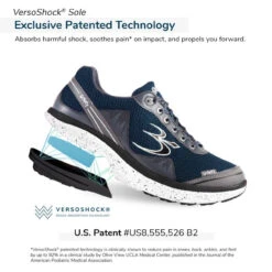 Gravity Defyer Men's GDEFY Mighty Walk - Red / White -Shoe Promotion Store TB9024MRW 6 PATENT 85570.1687809016