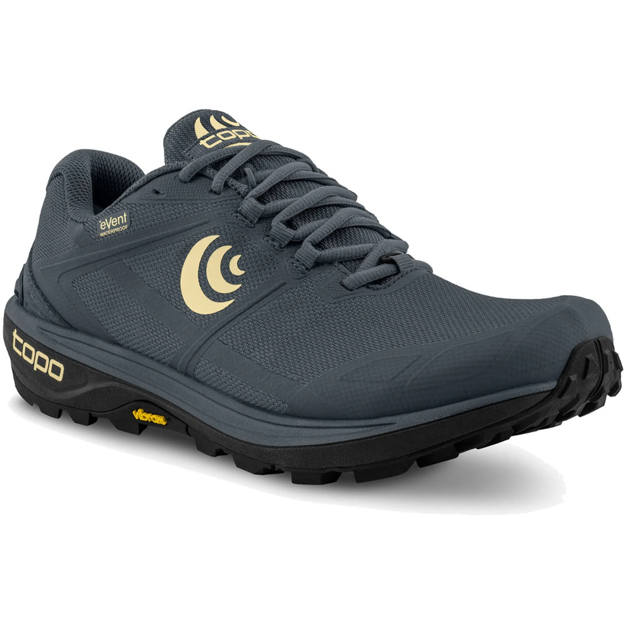Topo Athletic Women's Terraventure 4 Waterproof - Grey / Butter 2 Topo Athletic Women's Terraventure 4 Waterproof - Grey / Butter - Image 2