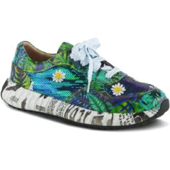 Spring Step L'Artiste Women's Zingy - Green Multi