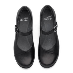 Dansko Women's Fawna - Black Milled Nappa (Wide Width) -Shoe Promotion Store a aerial 44912.1613665413