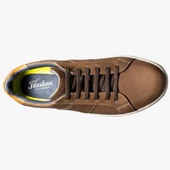 Florsheim Men's Crossover Lace To Toe Sneaker - Mushroom -Shoe Promotion Store a aerial 46091.1617128406