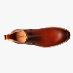 Florsheim Men's Lodge Plain Toe Gore Boot - Chestnut -Shoe Promotion Store a aerial 93296.1617209540