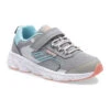 Saucony Big Kids' Wind Shield A / C Sneaker - Grey / Turquoise