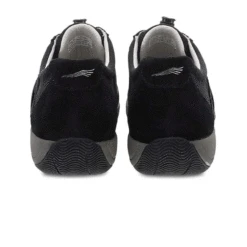 Dansko Women's Henriette - Black / Black Suede (Wide Width) -Shoe Promotion Store a heel 60346.1613751658