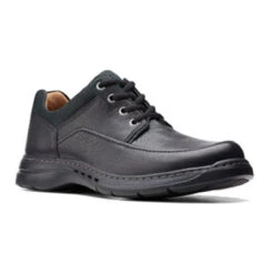Clarks Men's Un.Brawley Lace - Black Leather