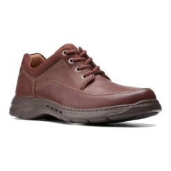 Clarks Men's Un.Brawley Lace - Mahogany Leather