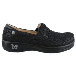 Alegria Women's Keli Professional - Black Embossed Paisley