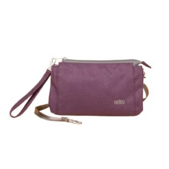 Haiku Stride Wristlet - Blackberry