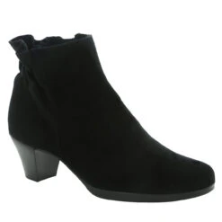 Shoe Promotion Store 16 Munro Women's Alfie - Black Suede