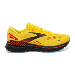 Brooks Men's Adrenaline GTS 23 - Yellow / Foraged Iron / Orange