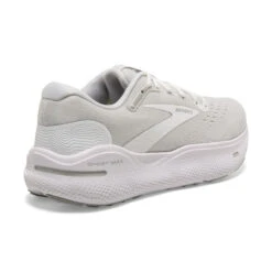 Brooks Women's Ghost Max - White / Oyster / Metallic Silver -Shoe Promotion Store brooks 120395124 h 71244.1704468607