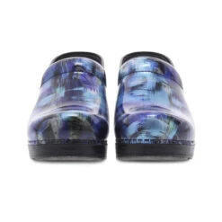 Dansko Women's Professional - Blue Brush Patent -Shoe Promotion Store dansWomProBlueBrushFour 87775.1613160687