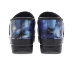 Dansko Women's Professional - Blue Brush Patent -Shoe Promotion Store dansWomProBlueBrushThree 87276.1613160691