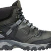 KEEN Men's Ridge Flex Waterproof Boot - Magnet / Black