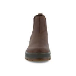 ECCO Men's Track 25 Chelsea Boot - Cocoa Brown -Shoe Promotion Store ecco 831874 02482 front 13280.1663181477