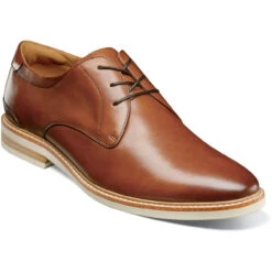 Florsheim Men's Highland Plain Toe Oxford - Cognac