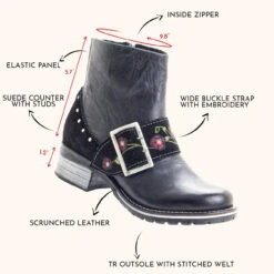 Dromedaris Women's Kamilah - Black -Shoe Promotion Store kamilah black 1 11248.1634228163