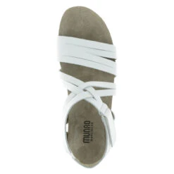 Munro Women's Kaya - White Leather -Shoe Promotion Store kaya white leather 3 60985.1489090901
