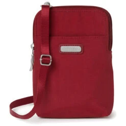 Baggallini Take Two RFID Bryant Crossbody - Ruby Red