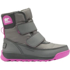 Shoe Promotion Store 46 Sorel Toddler Whitney II Strap Boot - Quarry / Grill