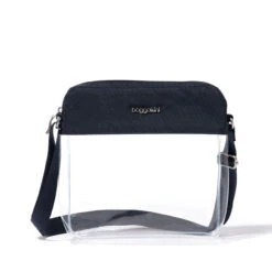 Baggallini Clear Stadium Crossbody - French Navy