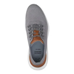 Johnston & Murphy Men's Amherst Knit U-Throat - Gray Knit -Shoe Promotion Store unnamed 2 88114.1693428503