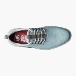 Stacy Adams Men's Barna Plain Toe Lace - Light Blue -Shoe Promotion Store z 23710.1677609443